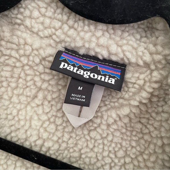 Patagonia Women's Shelled Retro-X Fleece Pullover Cream M - Picture 5 of 7